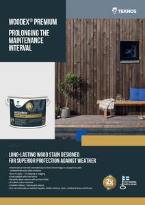 Teknos WOODEX PREMIUM long-lasting wood stain