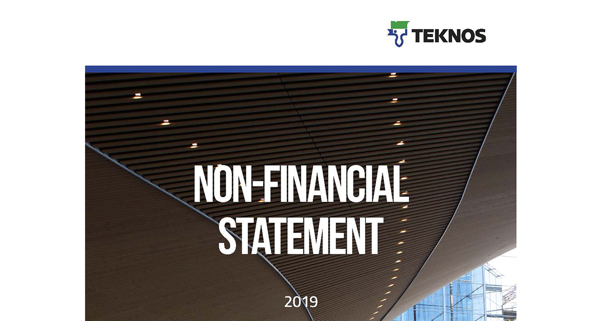 Teknos has published its report on non-financial information