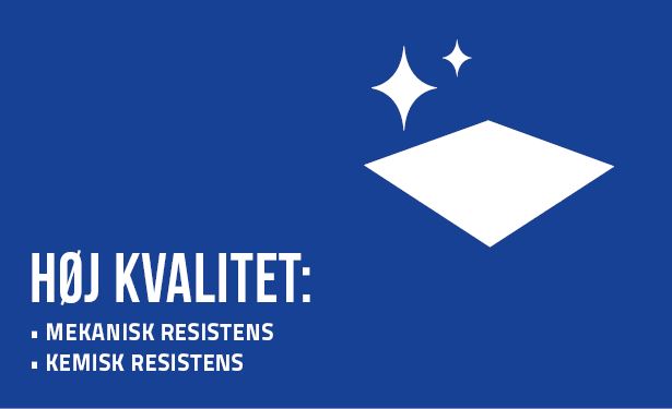 Høj kvalitet_Mekanisk resistens_Kemisk resistenscal resistance