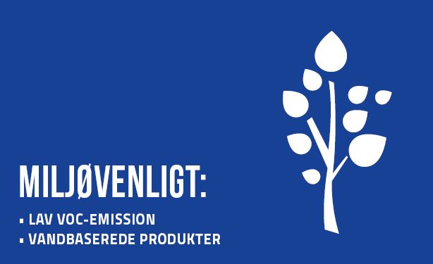 Miljøvenligt_Lav_VOC_Emission_Vandbaserede produkter products