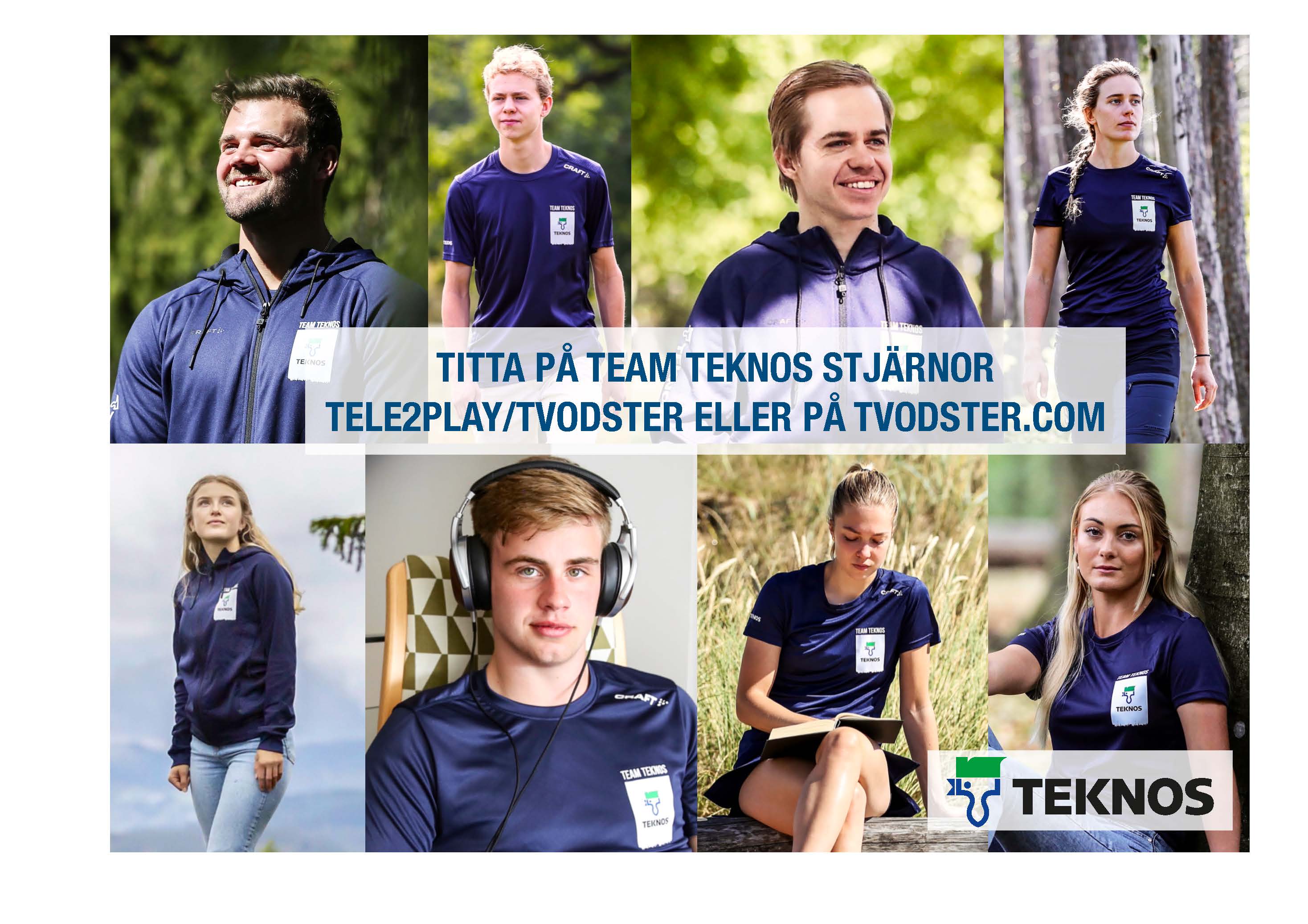 Ett hållbart liv i fokus för Teknos nya idrottssatsning med Team Teknos