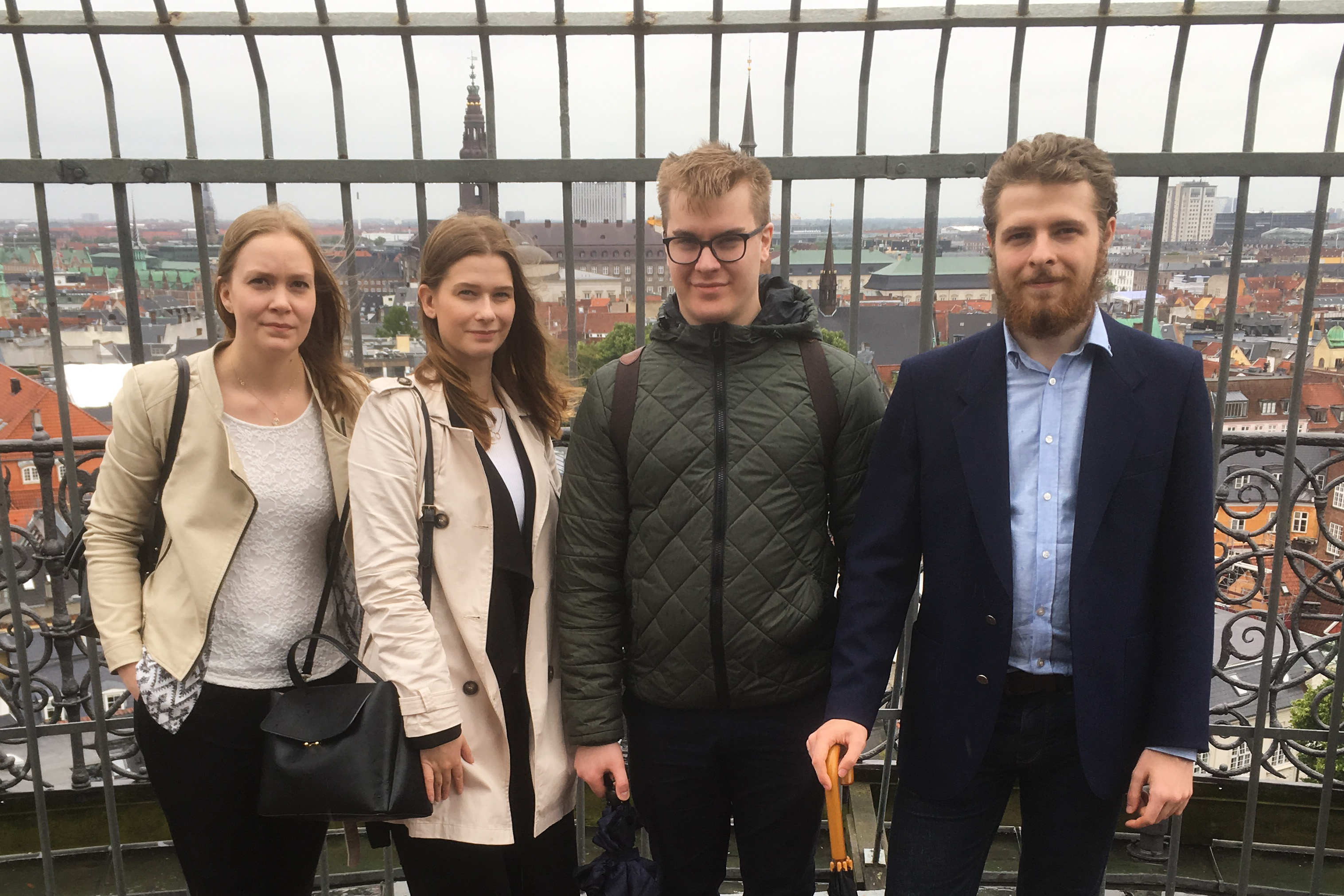 Teknos Trainees in Round Tower