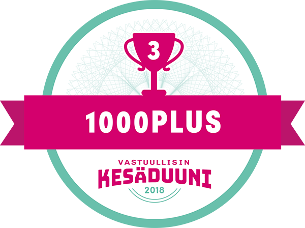 Teknos kolmanneksi vastuullisin kesätyönantaja 