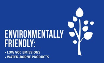 Environmentally friendly_Low_VOC_Emissions_Waterborne products
