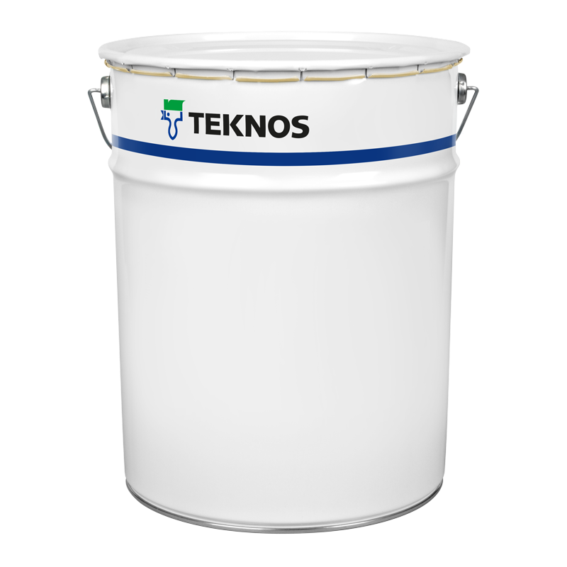 Industrial paint can from Teknos