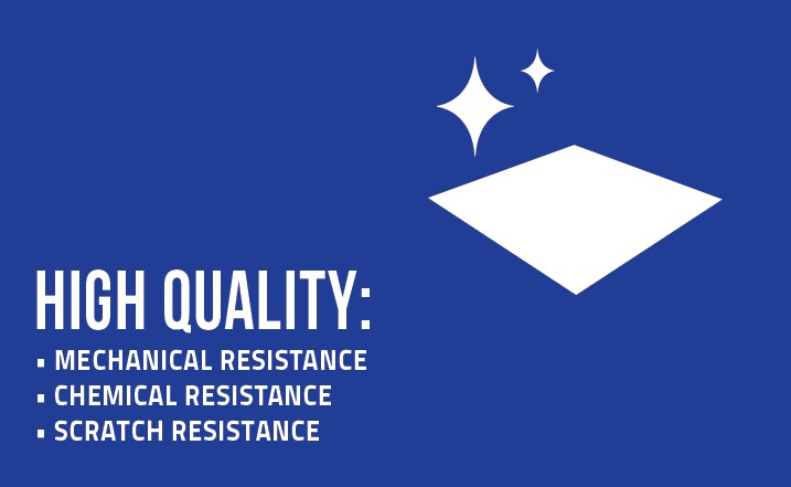 High quality_Mechanical resistance_Chemical resistance